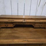 American oak desk