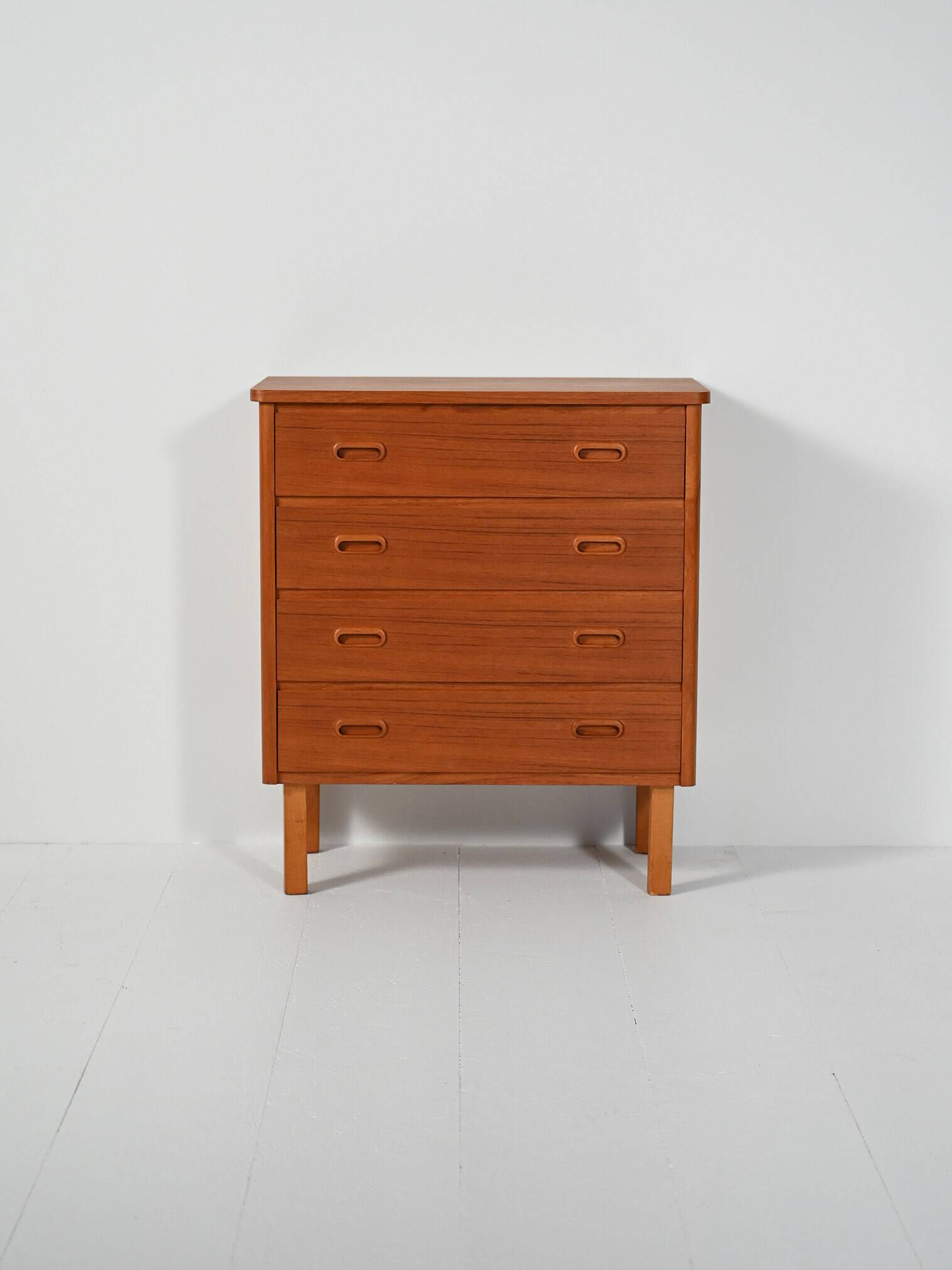Scandinavian teak chest of drawers, 1960s