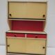 Old toy, vintage kitchen buffet