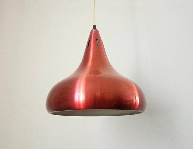 Rare Midcentury Pendant Orient in style of Jo Hammerborg, Denmark, 1970s