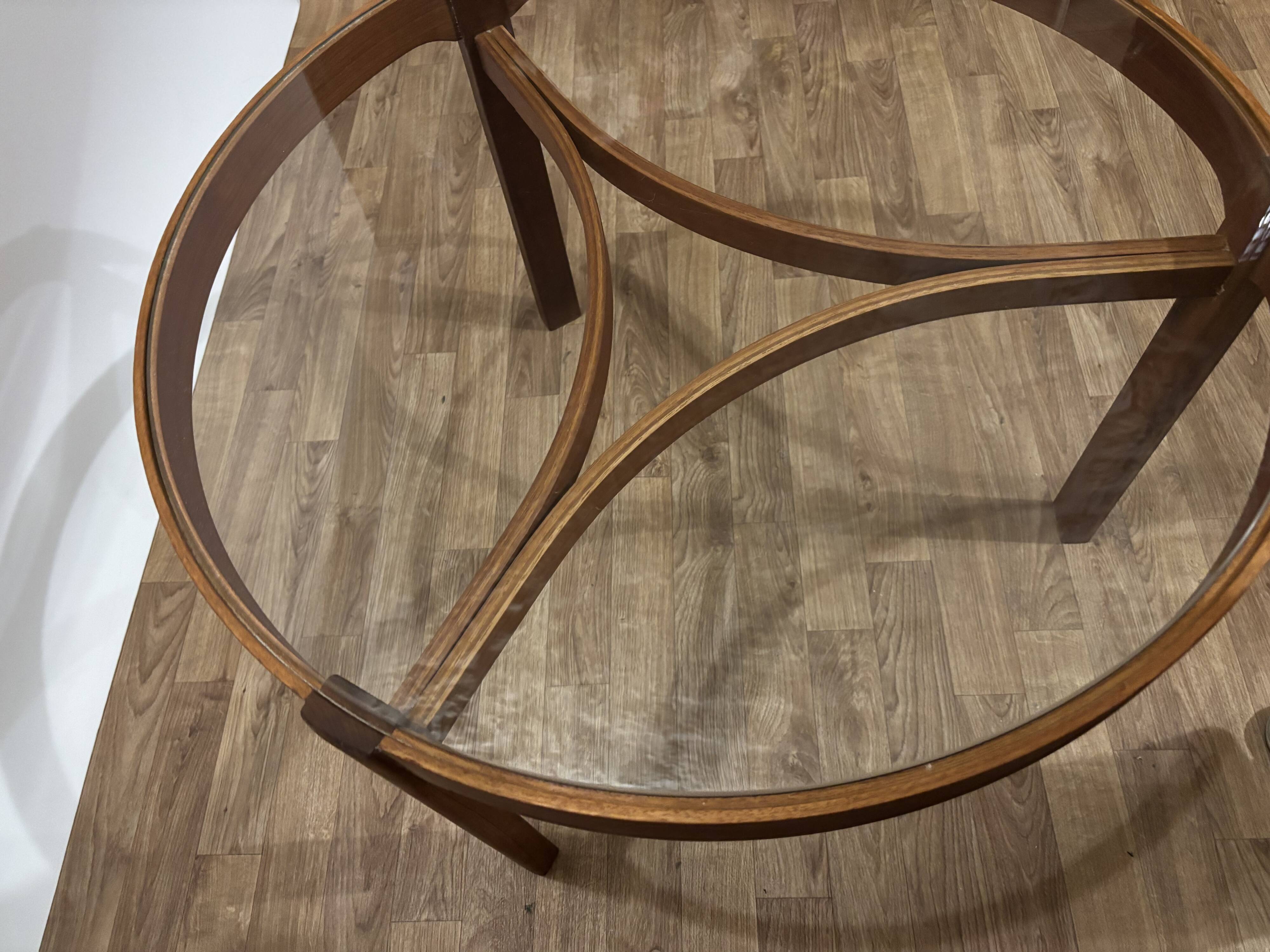 Table basse scandinave années 60