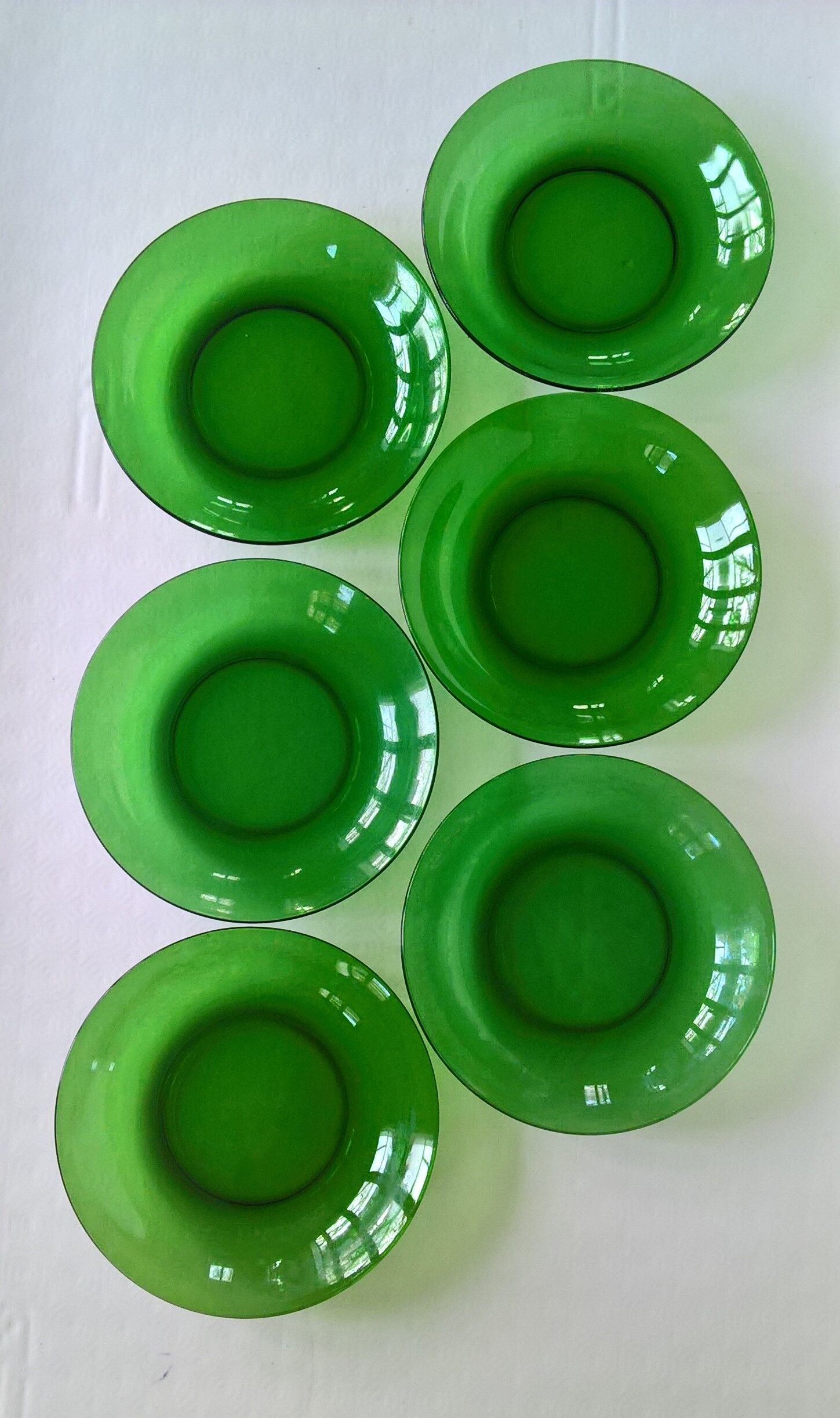 Lot of 6 hollow plates Vereco