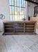 XXL 3m pine and oak display cabinet with glass doors