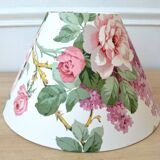 English fabric lampshade Lilac