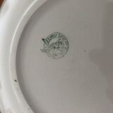 Service à dessert en porcelaine Orchies « Moulin des Loups »