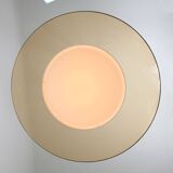 Rare UFO Space Age Lamp from Guzzini in Light Brown, 1970s