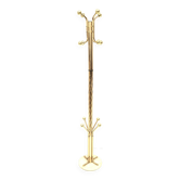 Vintage marble Hollywood Regency coat rack made in the 1970s