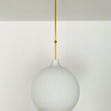 Large opaline lamp by Aloys Gangkofner for Peill and Putzler