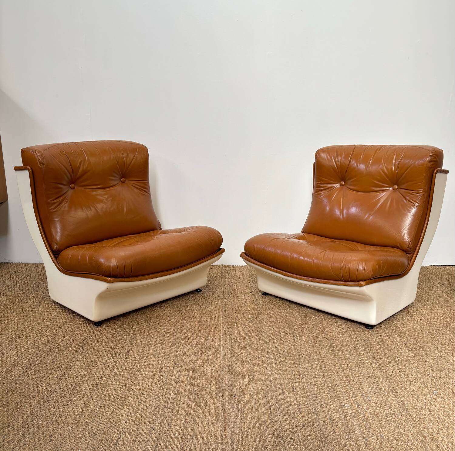 Sofa / 4 orchid modules Michel Cadestin for airborn