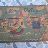 Ancien jeu de construction bois