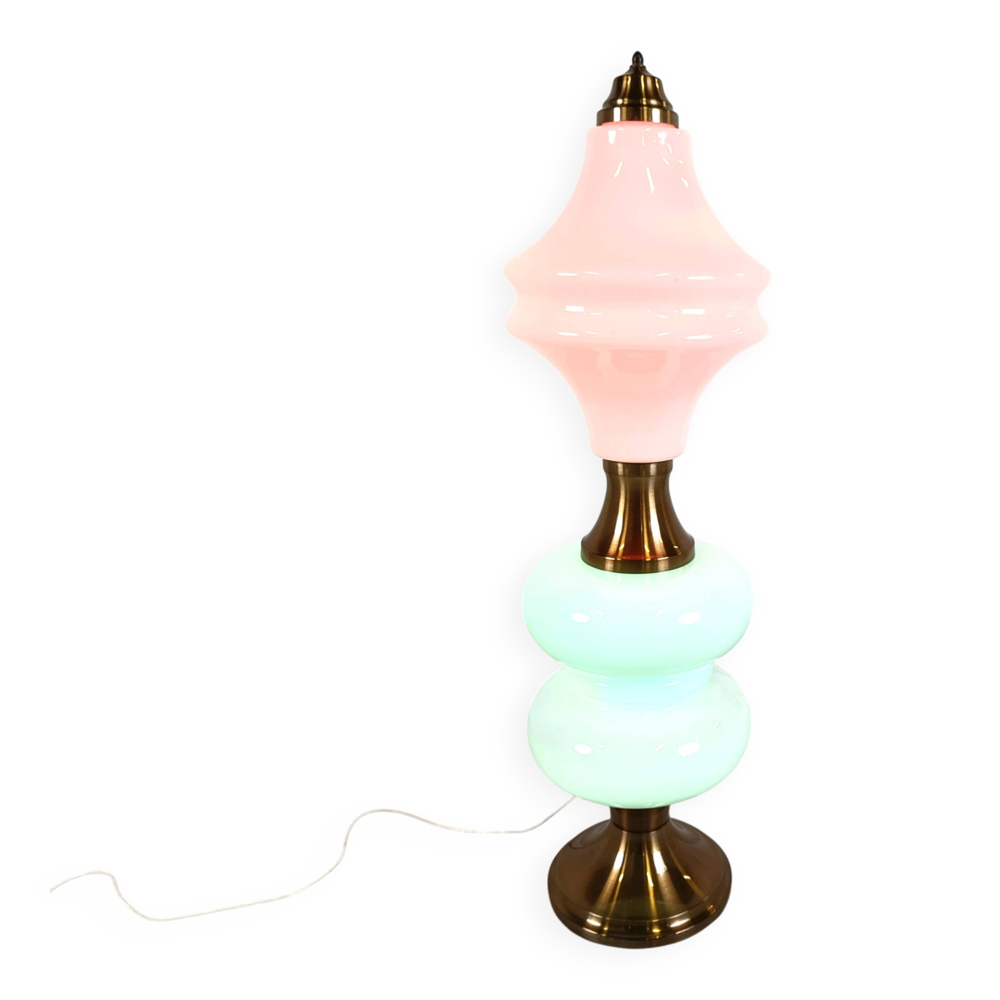 Vintage floor lamp by Mazzega, 1960s