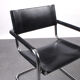 Série de 6 chaises cantilever bauhaus