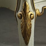 Vintage pair of 20th century Venetian Baroque style nightstands in painted wood