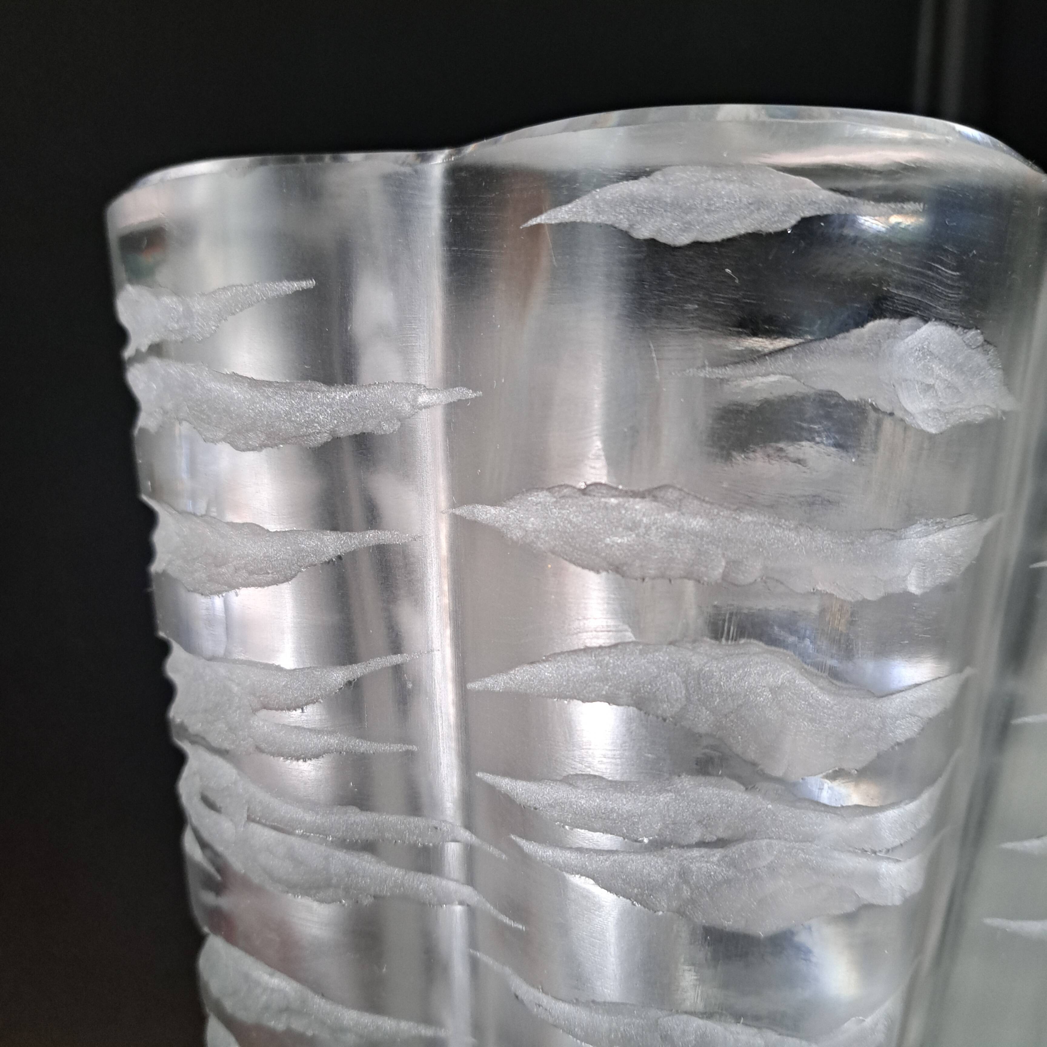 Lalique vase Senlis