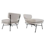Mid-Century Modern Pair of 'Elettra' Armchairs by Stdio BBPR for Arflex, 1950s