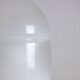 Carlo Nason. LT316 floor lamp in white opalescent Murano glass