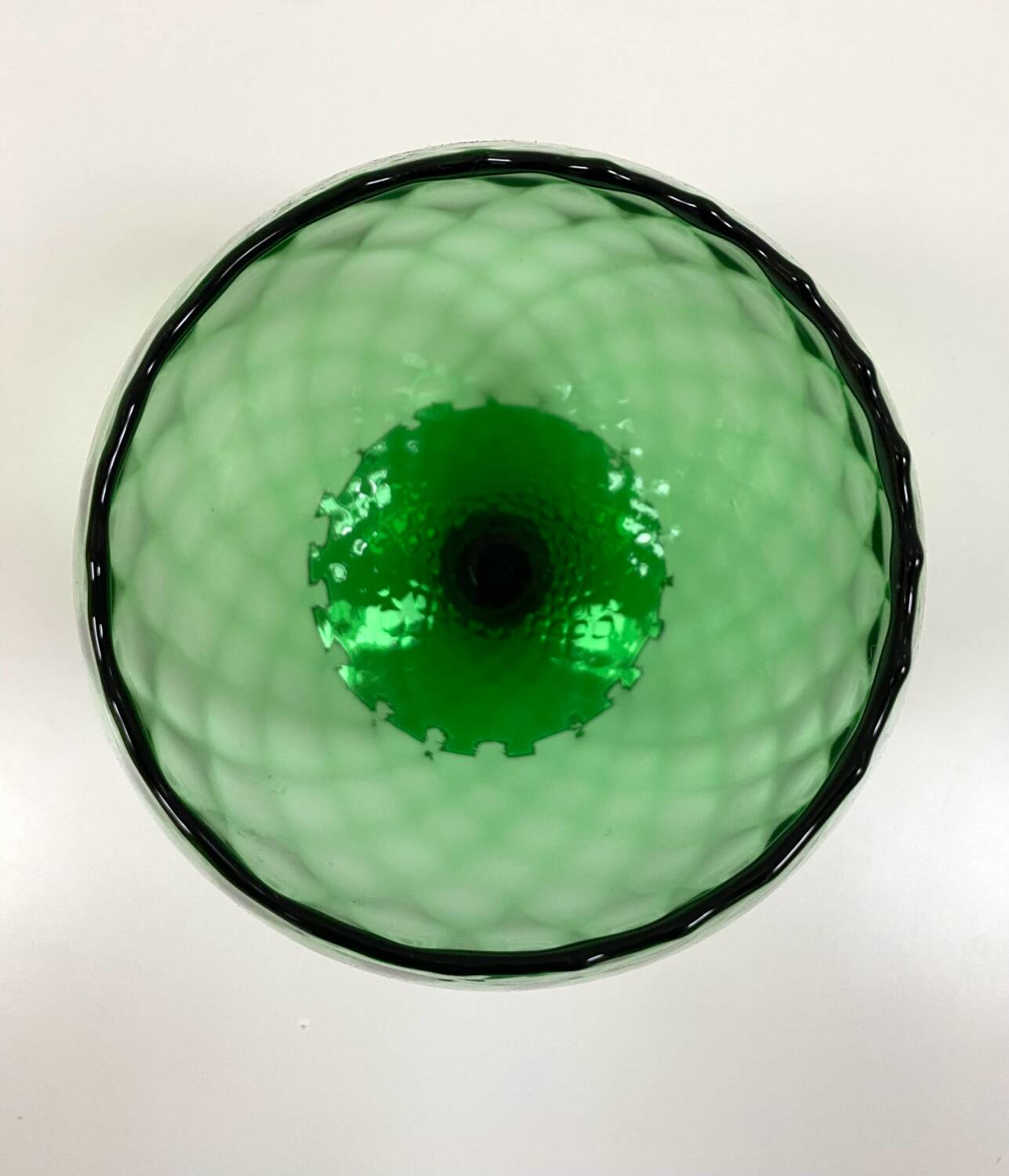 Grand vase vert / Coupe Empoli - Italie des années 60
