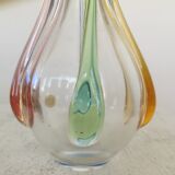 Vintage Art Glass Vase: Hanna Machanovska Mstisov Glassworks, Czechoslovaki
