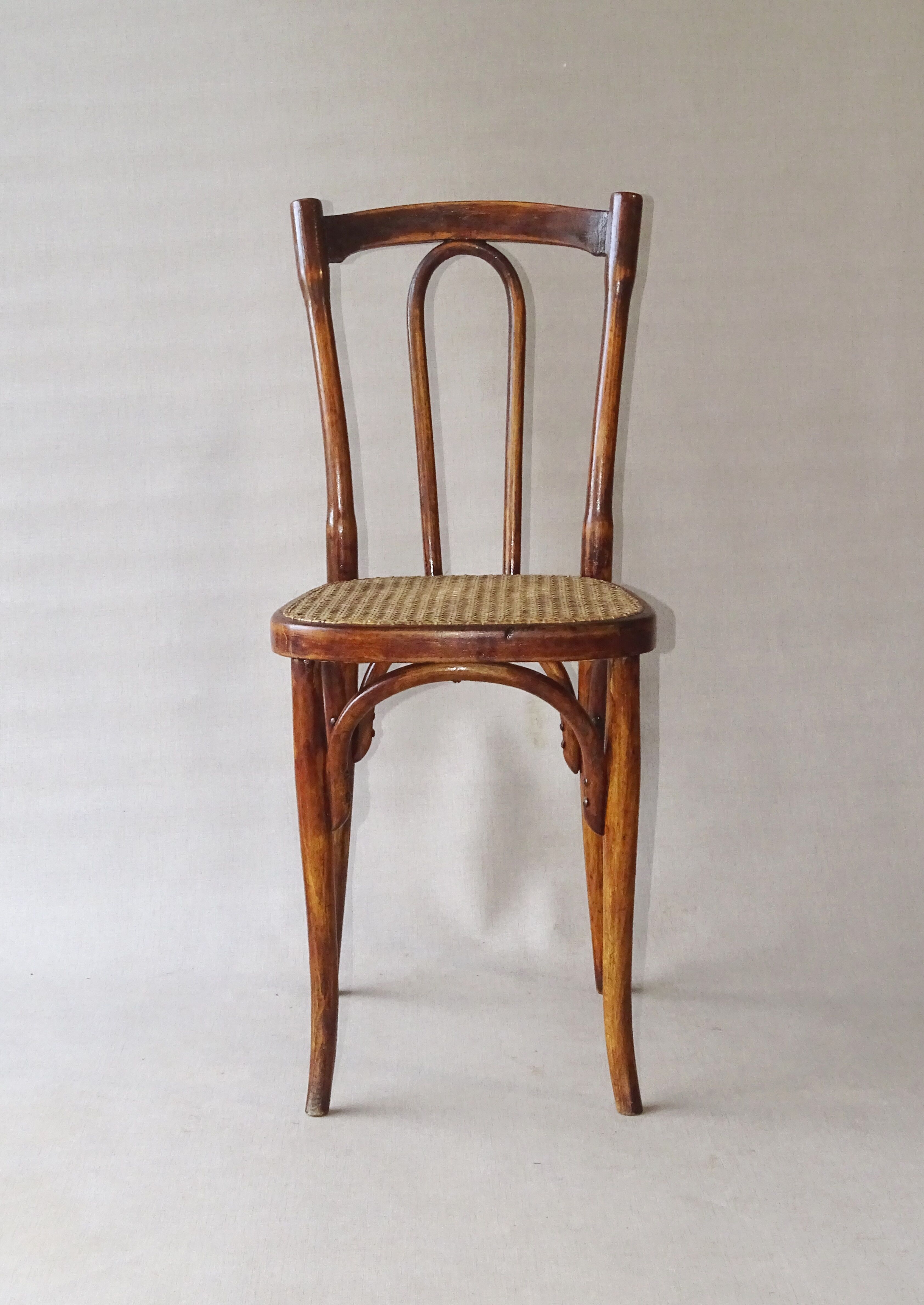Set of 2 chairs bistrot type 56 circa 1925