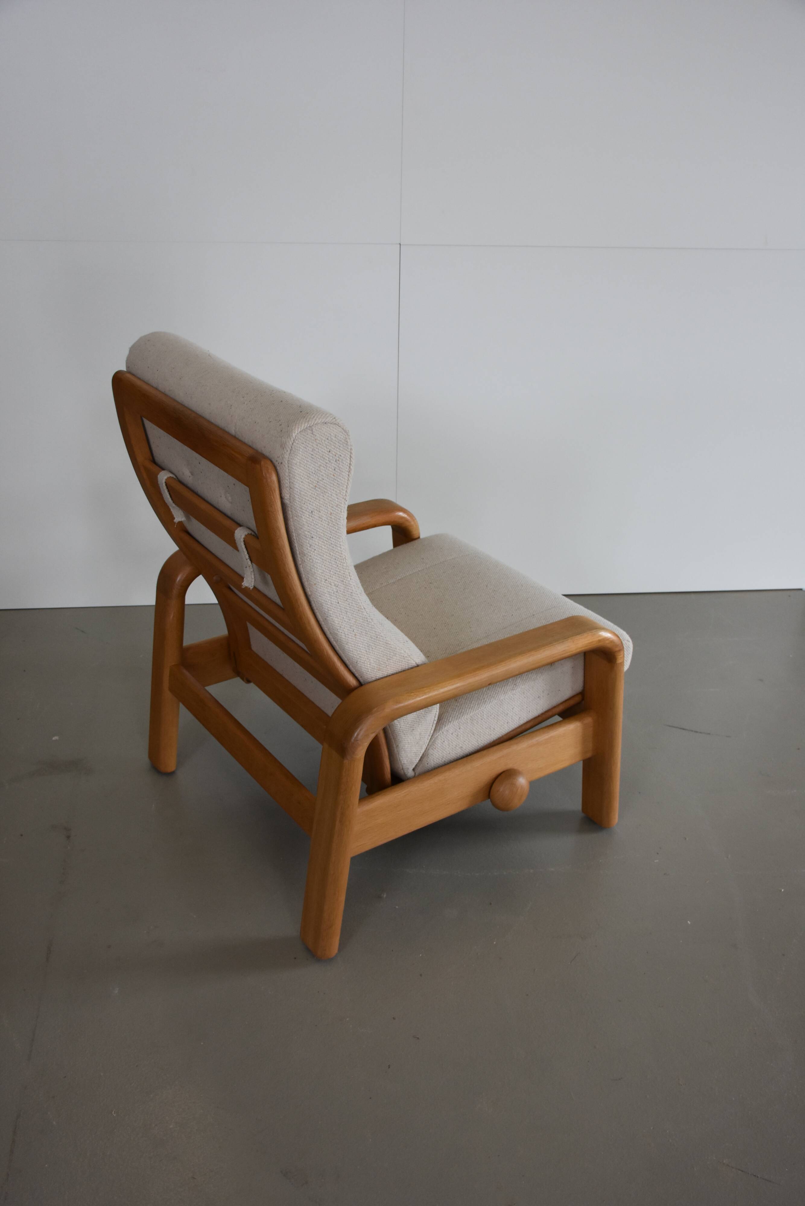 Mid-Century oak armchair by Olsen & Son