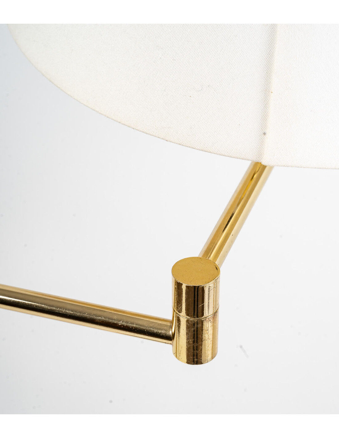 Pair of Floor Lamps, Brass Readers, XXth Century