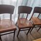Set of 10 Thonet bistro chairs