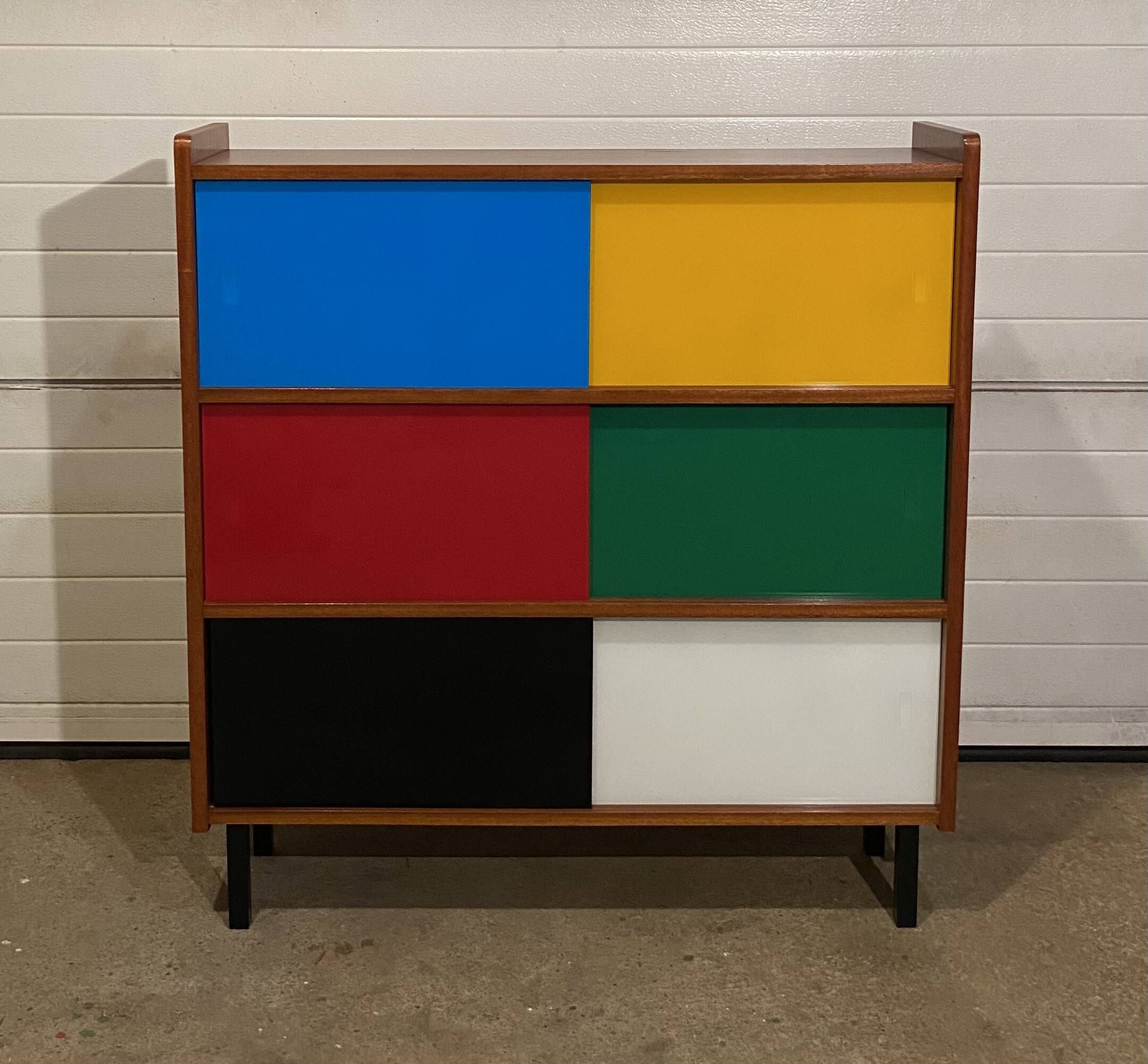 Bibliothèque/vitrine vintage