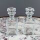 Paire de carafes en cristal de Baccarat, XXe Siècle