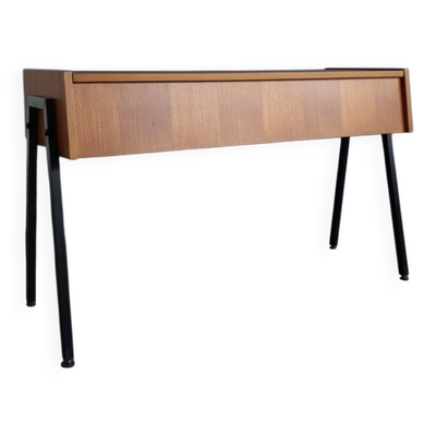 Bureau-Console Vintage ''Legate'' - Teck & Métal - Design Scandinave 196