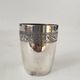 Art Deco timpani in silver metal Hallmark Léonce Florentin
