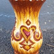 Paul Fouillen Quimper ceramic vase