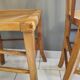 Vintage four-quarter bistro chairs