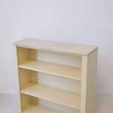 Shelf with travertine top by Lübke International, Germany.