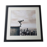 Framed screen printing