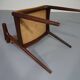 Rosewood and leather armchair from GM, 1960s