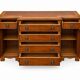 Buffet-style server enfilade English Empire