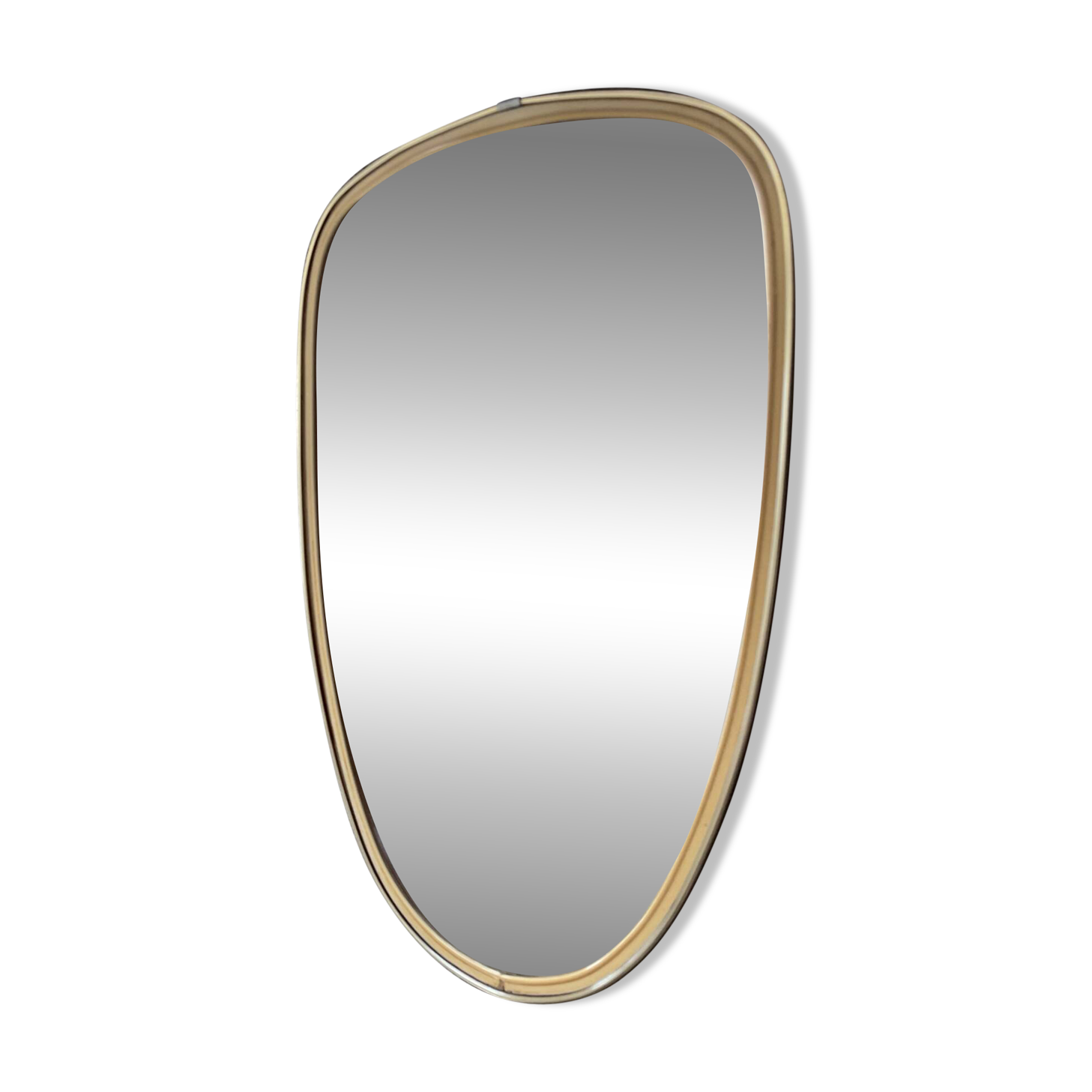 Miroir asymétrique forme libre des années 60-70
