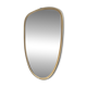 Miroir asymétrique forme libre des années 60-70