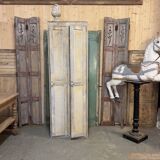 Patinated workshop locker N.41
