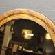 Miroir vintage en bois massif