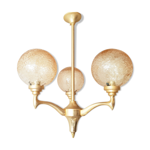 Lustre 1960 en laiton