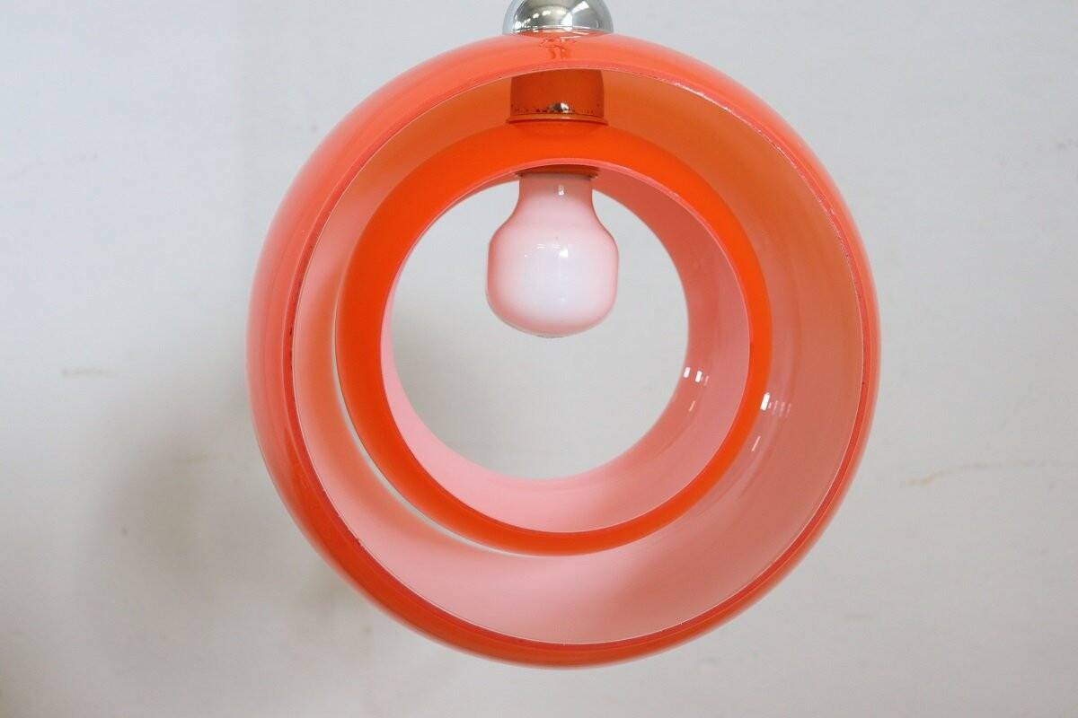 1960s Murano glass pendant light