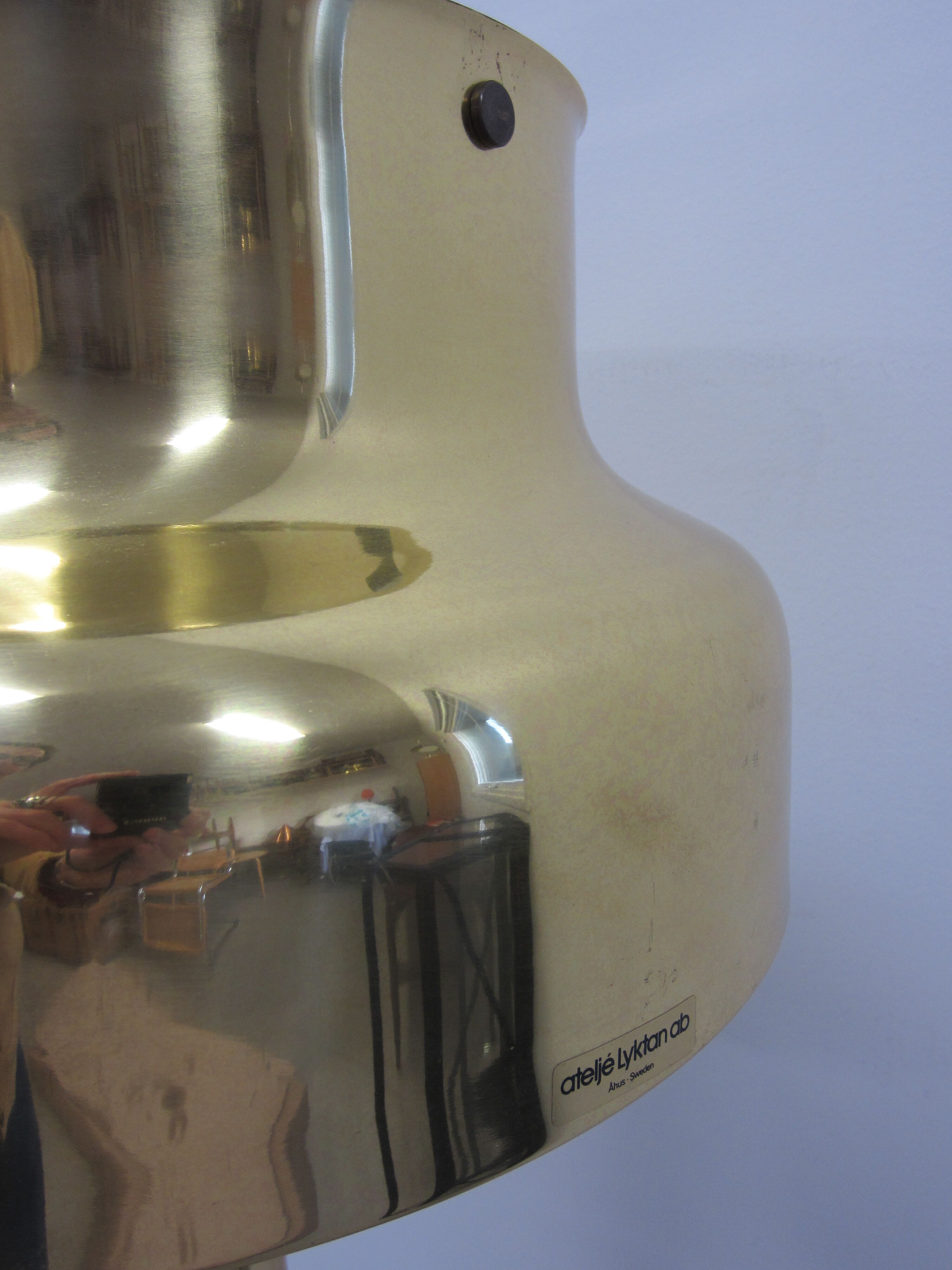 Scandinavian Bumling floor lamp by Anders Pehrson for Ateljé Lyktan