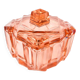 Art Deco bonbonniere, crystal, Moser, Czechoslovakia, 1930s
