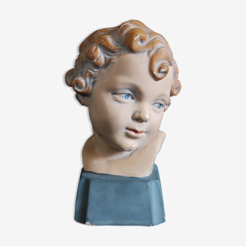 bust young child art deco
