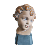 Buste jeune enfant art déco