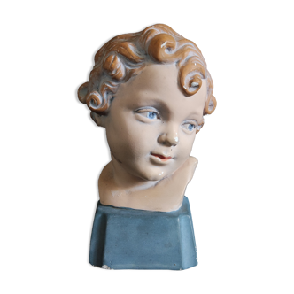 bust young child art deco