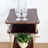 Vintage pedestal table 70s