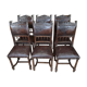 Lot de 6 chaises Henri II