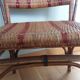 Fauteuil bistrot en bambou et osier